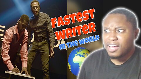 FASTEST WRITER IN THE WORLD REACTION