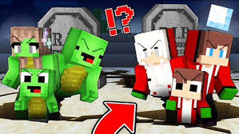 JJ And Mikey Family BECAME ZOMBIES MUTANT Survival Battle in Minecraft