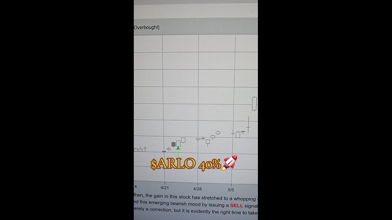 $ARLO 40%🚀
