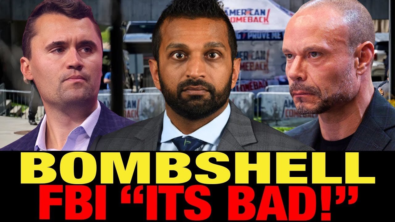 🔥 DAN BONGINO BOMBSHELL: SHOCKING FBI ALLEGES CROWD May Have Been Involved Charlie Kirk TRUMP DETAIL