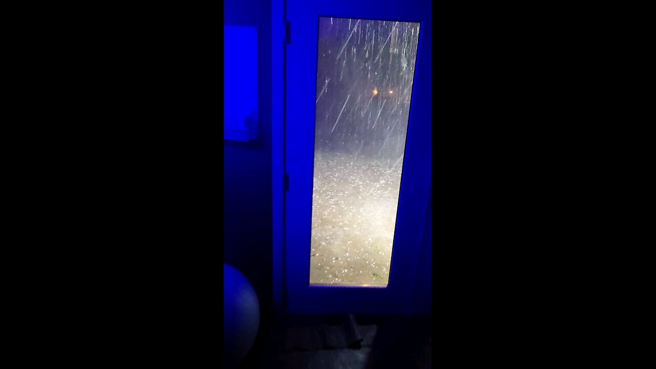 hard hail in Missouri stay safe!