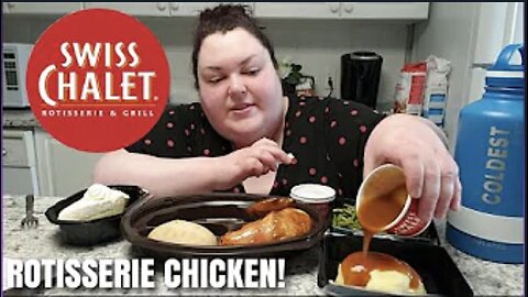 FB 20200609 SWISS CHALET HONEY GARLIC ROTISSERIE CHICKEN DINNER MUKBANG
