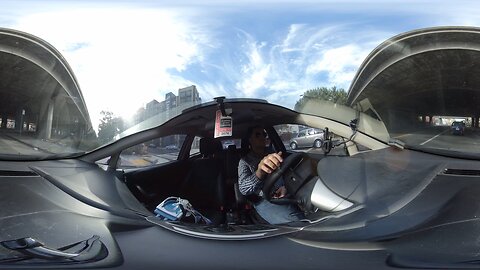 crash 360° view, rear ended