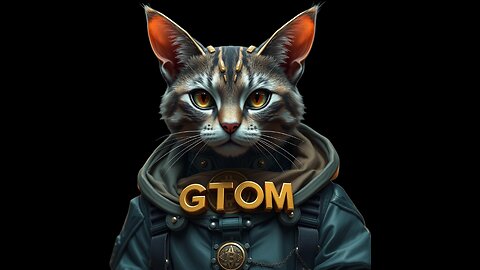 $GTOM CAT MEME TOKEN ON TELEGRAM IS TRENDING