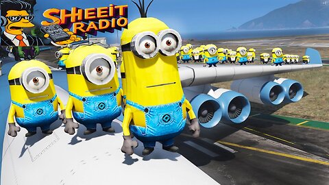 33 Minions vs. 1 Elephant: Who Will Win the Plane?