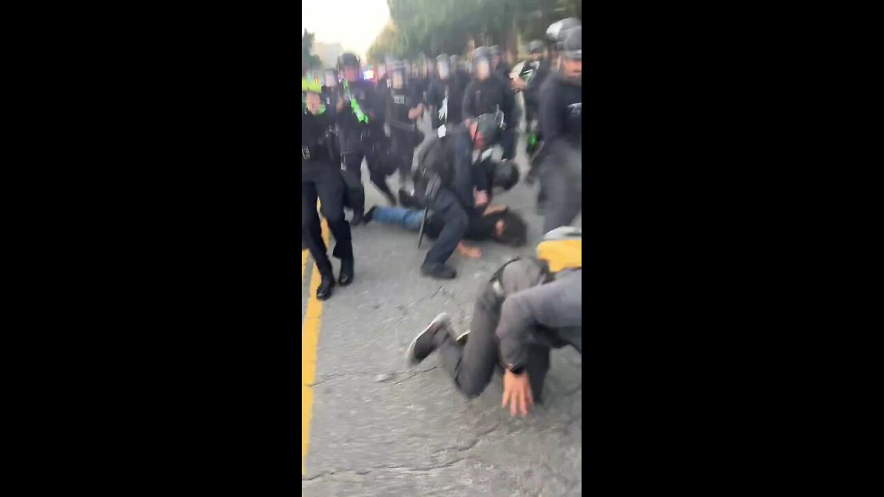 LAPD arrests insurrectionist rioters