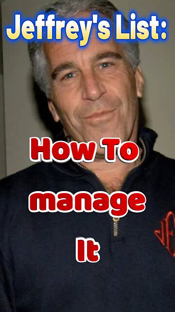 Jeffrey's List: how to manage it