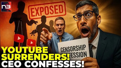 BREAKING: YouTube Just SURRENDERED to Congress – Google CEO's Letter Admits EVERYTHING