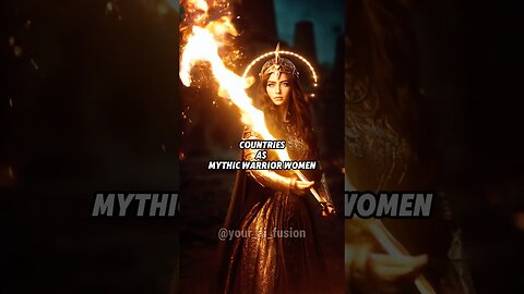 Countries As Mythic Warrior Women | Pt.1