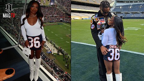Jonathan Owens Wife Simone Biles Shows Up To Rep Husband On Game Day! 🏈