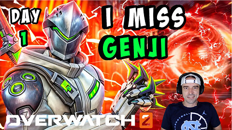 🔴LIVE - DAY 1 - I MISS GENJI SO LETS PLAY SOME RANKED OVERWATCH 😃- OVERWATCH 2 WITH NEFFEX MUSIC