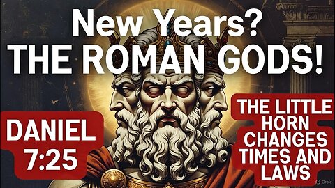 New Years - The Roman gods - The Little Horn who Changed Times and Laws