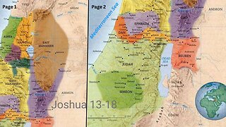 Joshua 13 - 18 : Conquering and Dividing the Promised Land