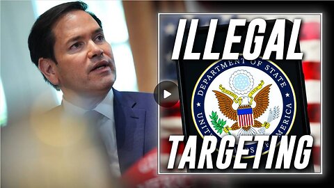 BREAKING: Rubio Begins Release of Files Documenting Biden State Department’s Illegal Targeting
