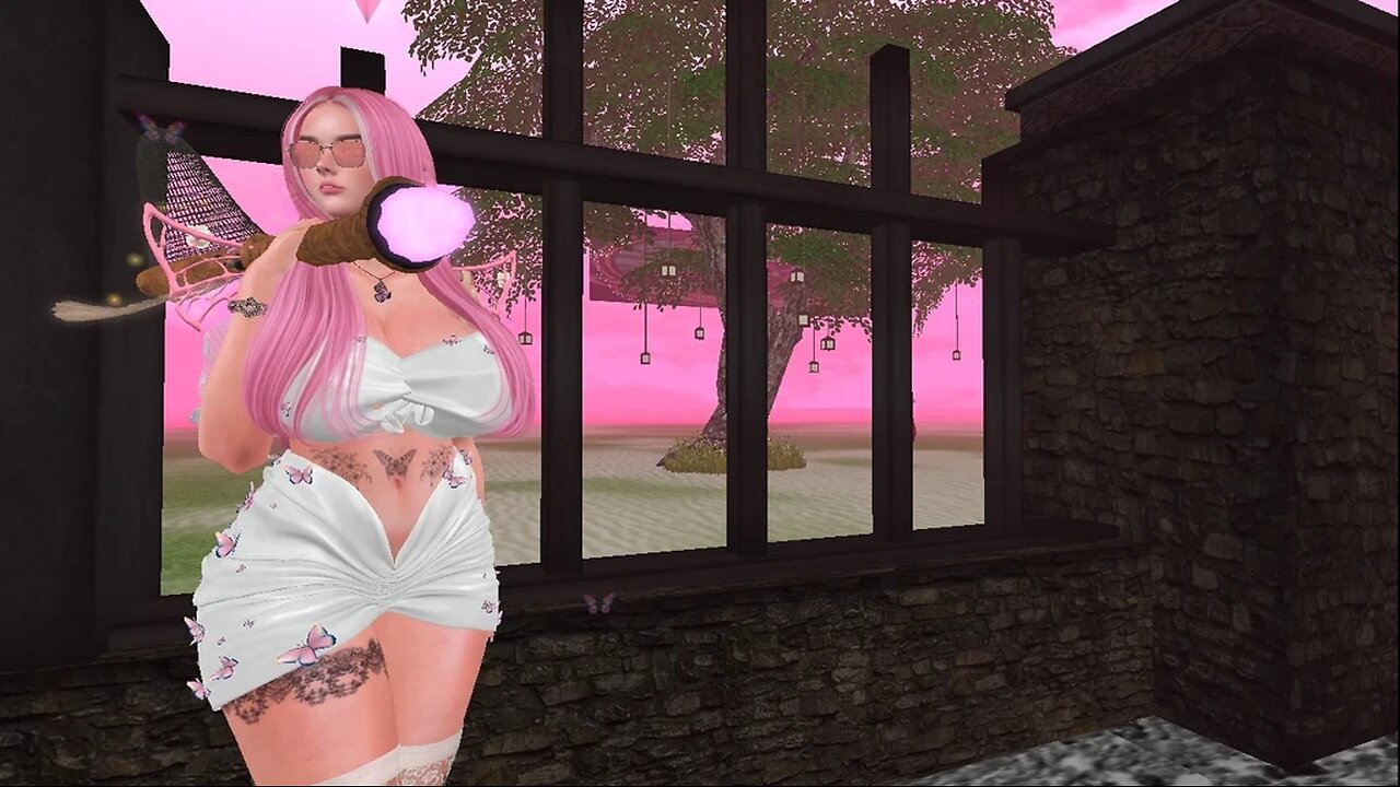 Hunting Butterflies @ Morning Mist Fae, Second Life - Celestial Butterfly Livestream