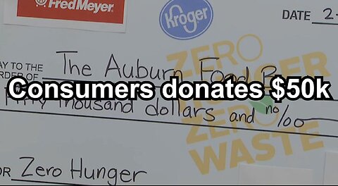 Consumers donates $50k