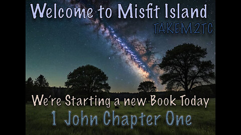 Mi Familia, we start a new book today, 1 John.