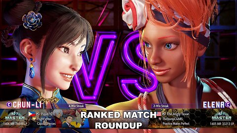 Kuya Kalbo SF6 Ranked Match Roundup. Chun Li Master Rank [Hori Fight Stick]