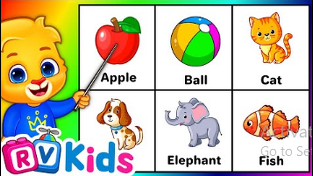 ABC Flashcards for Toddlers _ Babies First Words & ABCD Alphabets for Kids by RV AppStudios