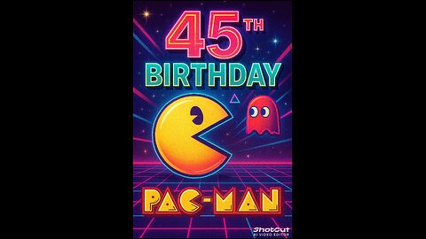 “Pac-Man Turns 45” (1980s Arcade Anthem)-(CoPilot)