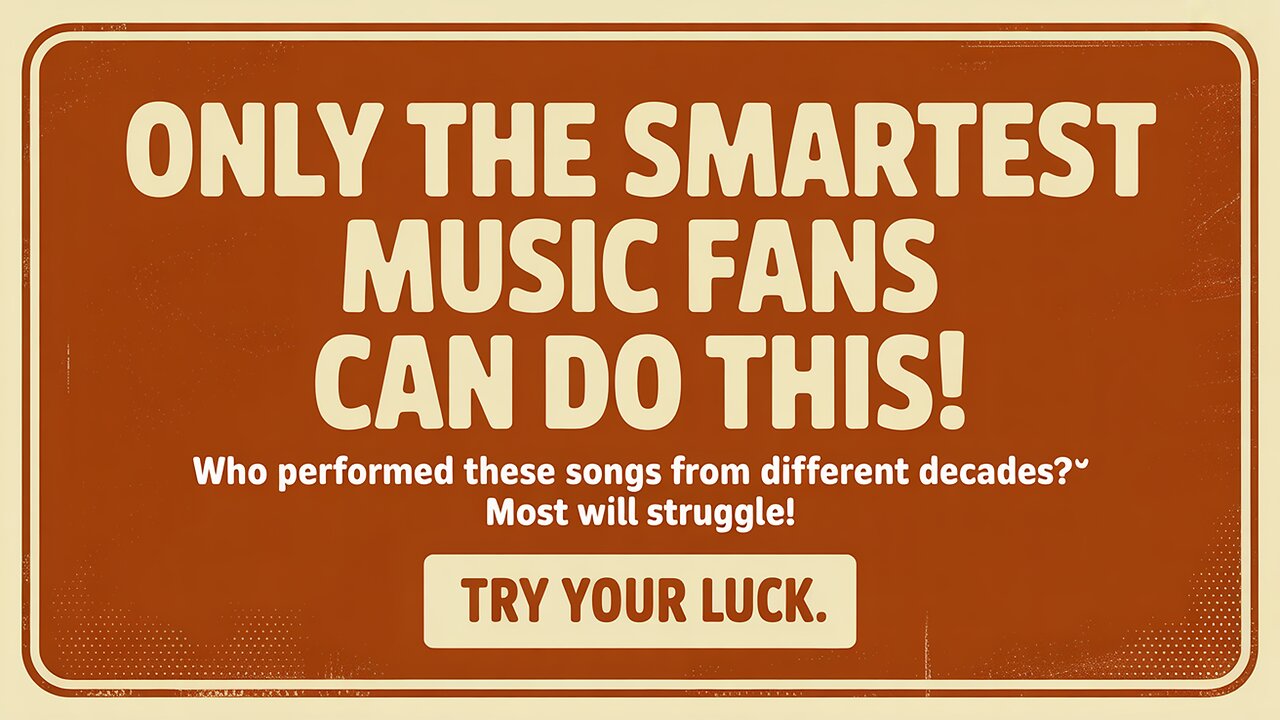 How many songs can you really name?