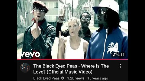 Black Eyed Peas - Where is the Love?