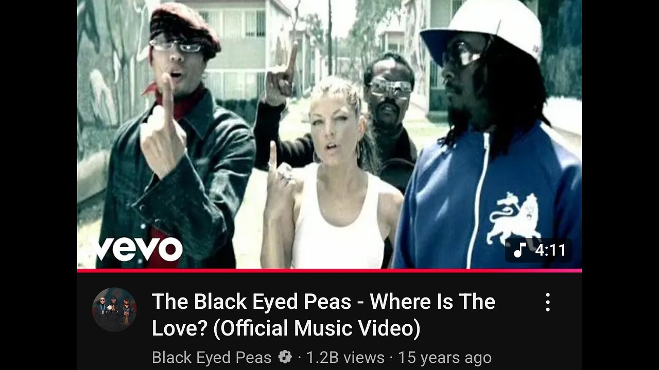 Black Eyed Peas - Where is the Love?
