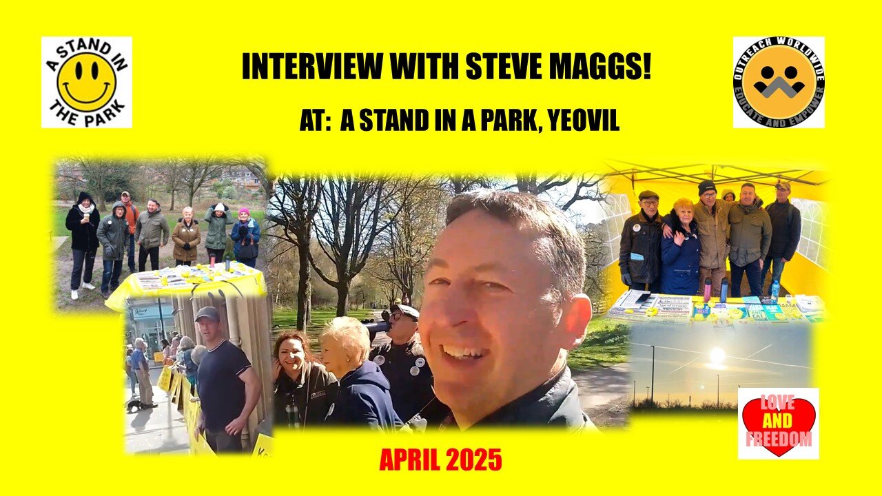 Interview with Steve Maggs at A Stand in the Park!