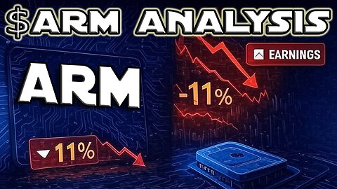 $ARM Just Crashed 11% — And It’s STILL Overpriced 😳📉