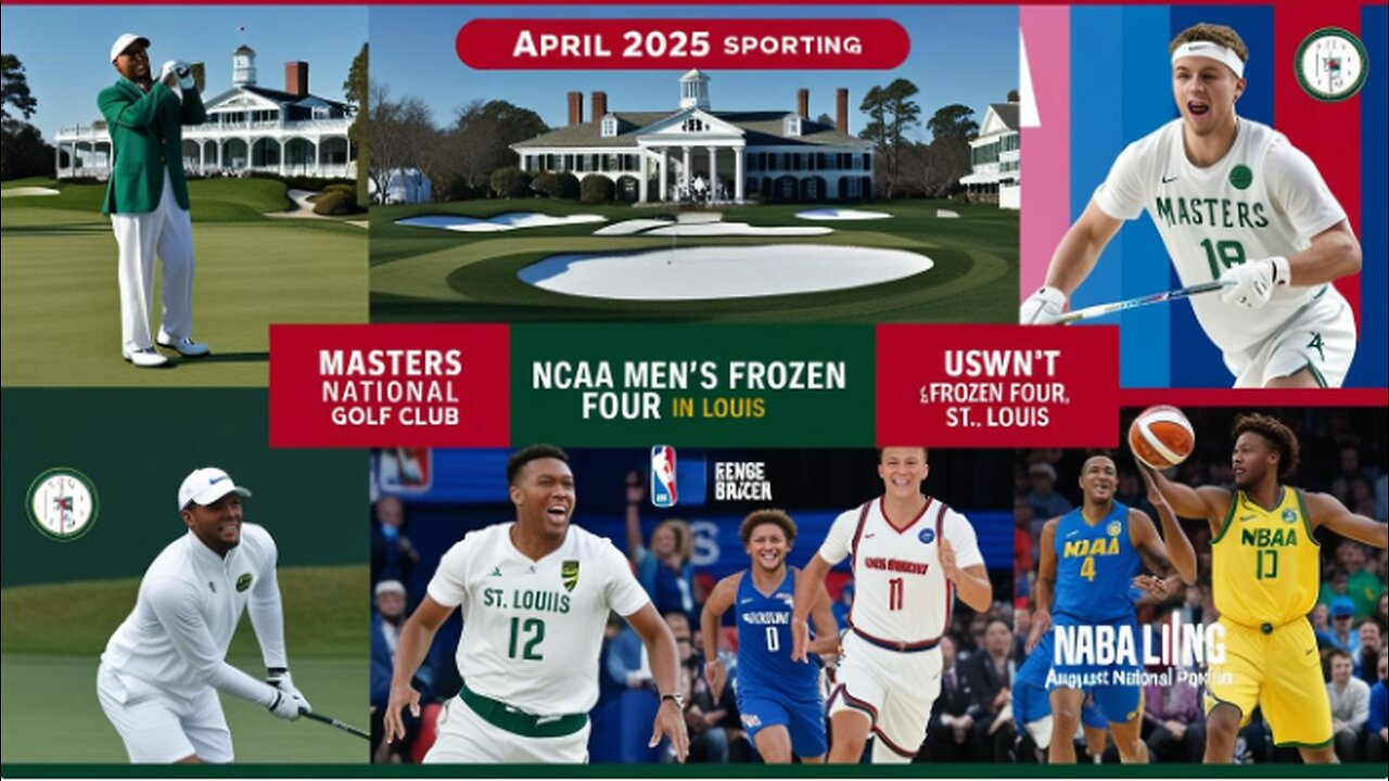 Upcoming Sports Events in April 2025