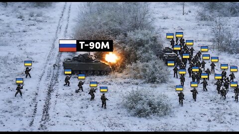 Russian T-90M Surrounded By Large Ukrainian Brigade - Then THIS Happened...