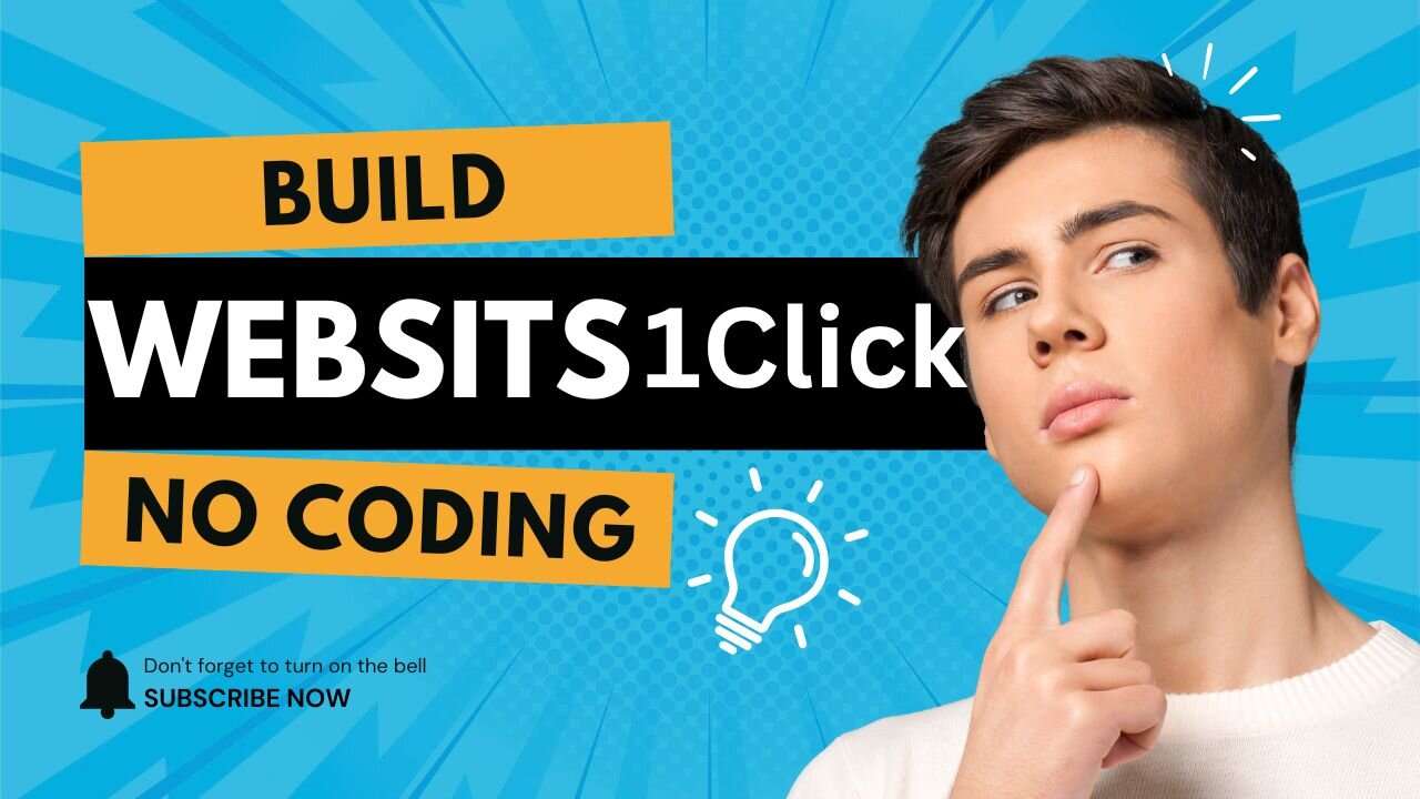 No Codig Just Only prompt build website and App