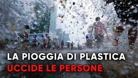 NANOPLASTICA NELLA NOSTRA PIOGGIA: Come la plastica nell'atmosfera ha creato una nuova minaccia