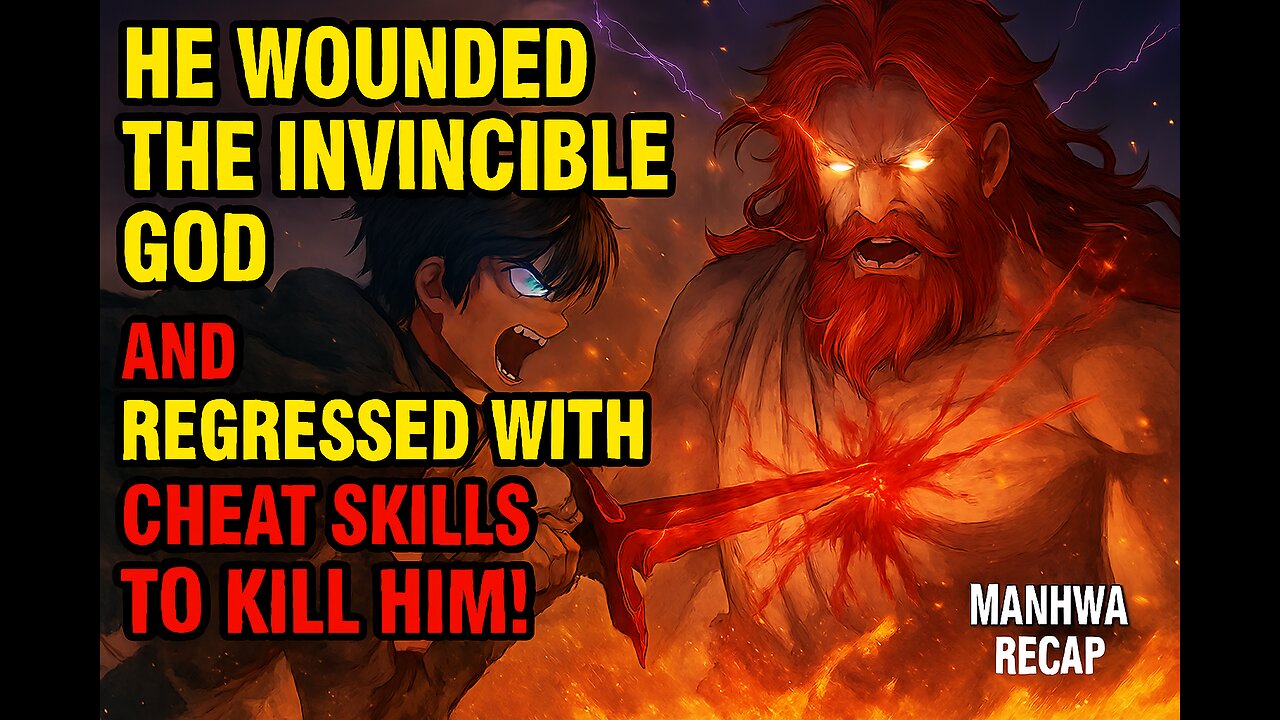 He Wounded the Invincible God and Regressed with Cheat Skills to Kill Him! - Manhwa Recap