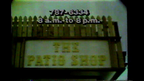 June 2, 1982 - Indy's Patio Shop & Indiana Division of Labor Spots