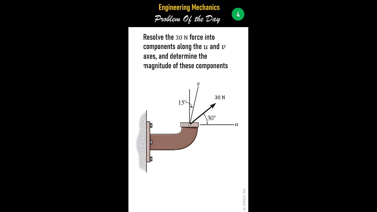 Mechanics of Statics - Problem of the Day 4