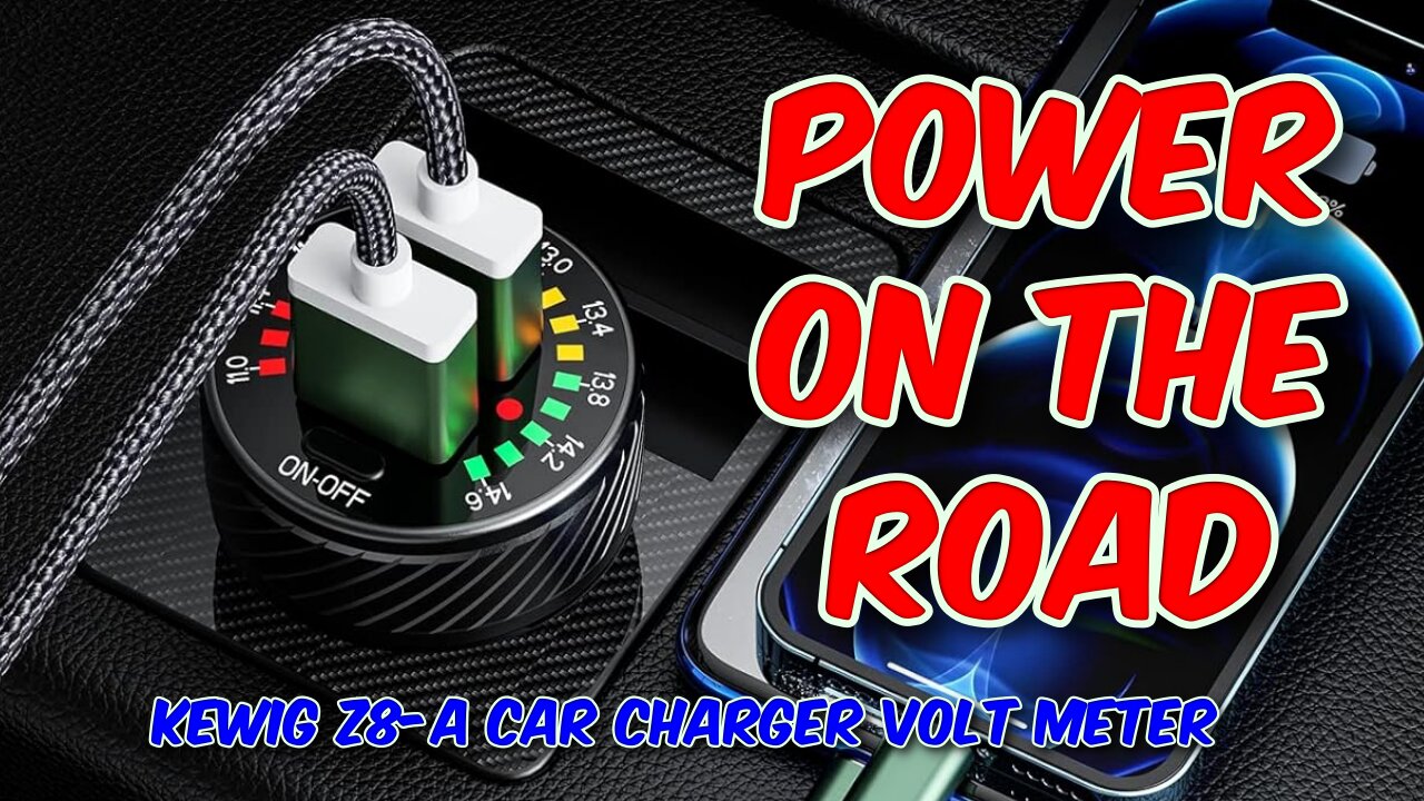 Kewig Z8-A Car Charger Volt Meter Review