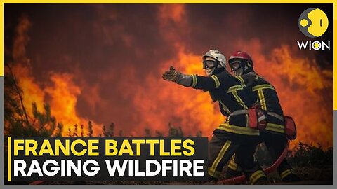 Massive Wildfire Spreads Through Southern France, Hundreds Of Firefighters & Aircraft Deployed