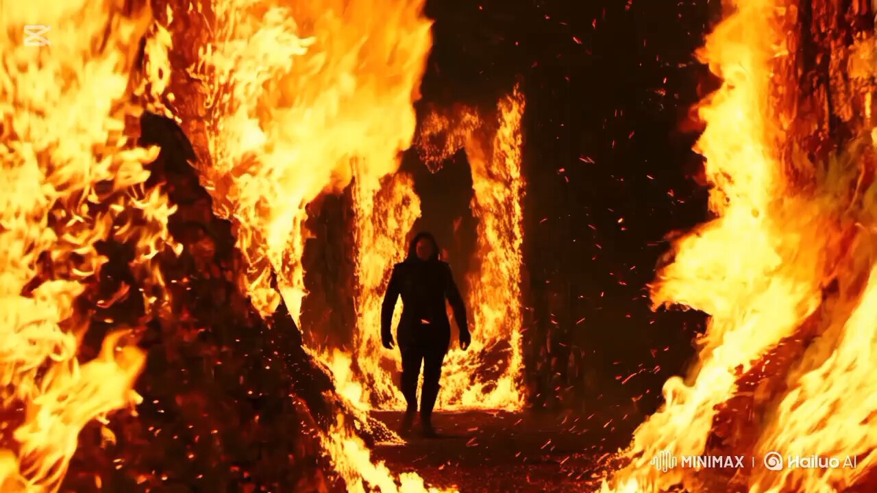 "Burned? Good. Now I'm unstoppable. Watch closely