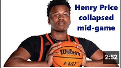 "High School Basketball Player, Henry Price, Collapses Mid-Game, Now in ICU for Heart Issues"