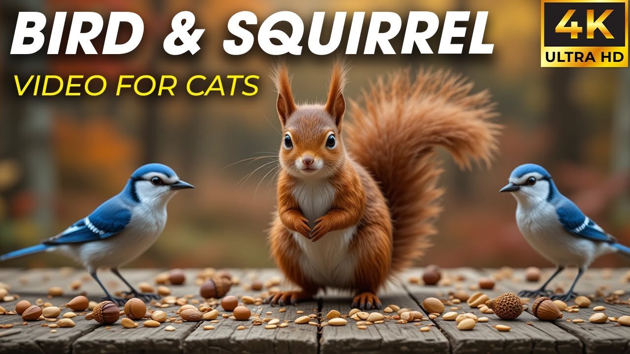 Real Forest Sounds & Wildlife – Best Nature Video for Cats - Video For Cats