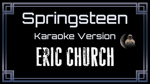 Eric Church - Springsteen (CC)