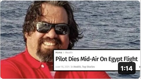 "Another Pilot Fatality Mid-Flight: Still Considering Flying? (Translated)"