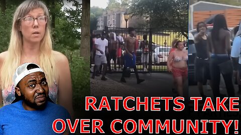 Residents LIVING IN FEAR Over Ghetto EBT Mobs TAKING OVER Apartment Complexes To Throw Pool Parties!