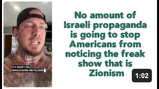 No amount of Israeli propaganda is going to stop Americans from noticing the freak show that is Zionism