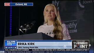 Erika Kirk Warns of Battle for America's Soul