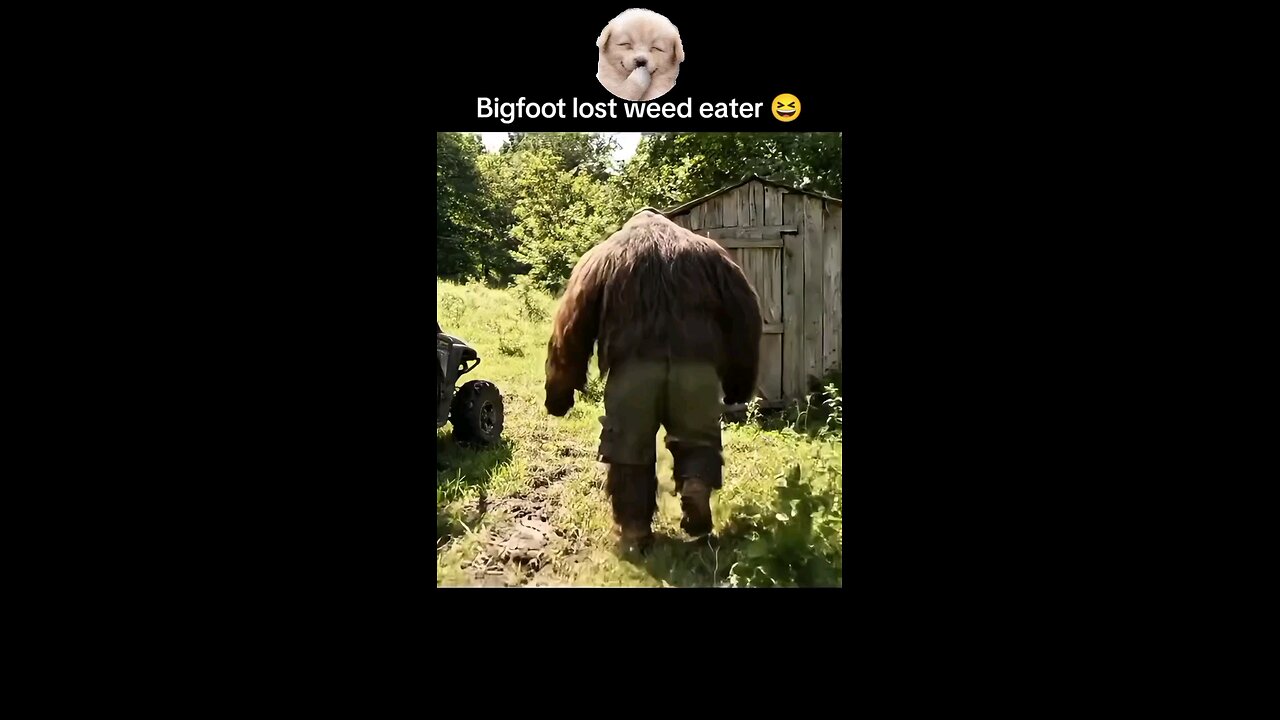 Bigfoot lost weed eater