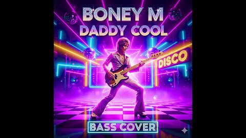 Boney M Daddy Cool Bass Cover – Funky Bass Guitar Performance 🇩🇪