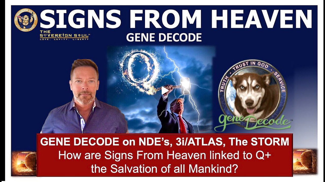 BREAKING Gene Decode HUGE Intel --3i/Atlas, NDEs, Christ Consciousness & Salvation
