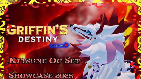 Roblox Griffin Destiny: Kitsune Oc Set Showcase 2025
